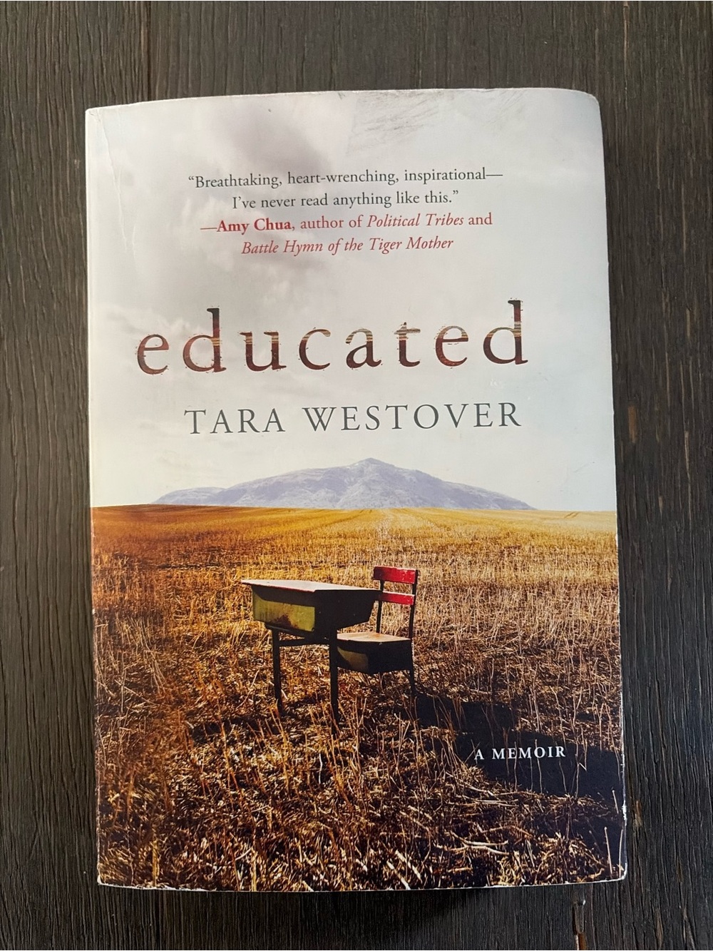 Educated by Tara Westover — Memoir with Red Accent